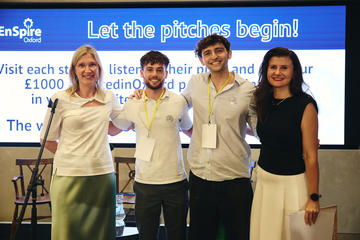 #StartedinOxford Showcase 2025 runners up